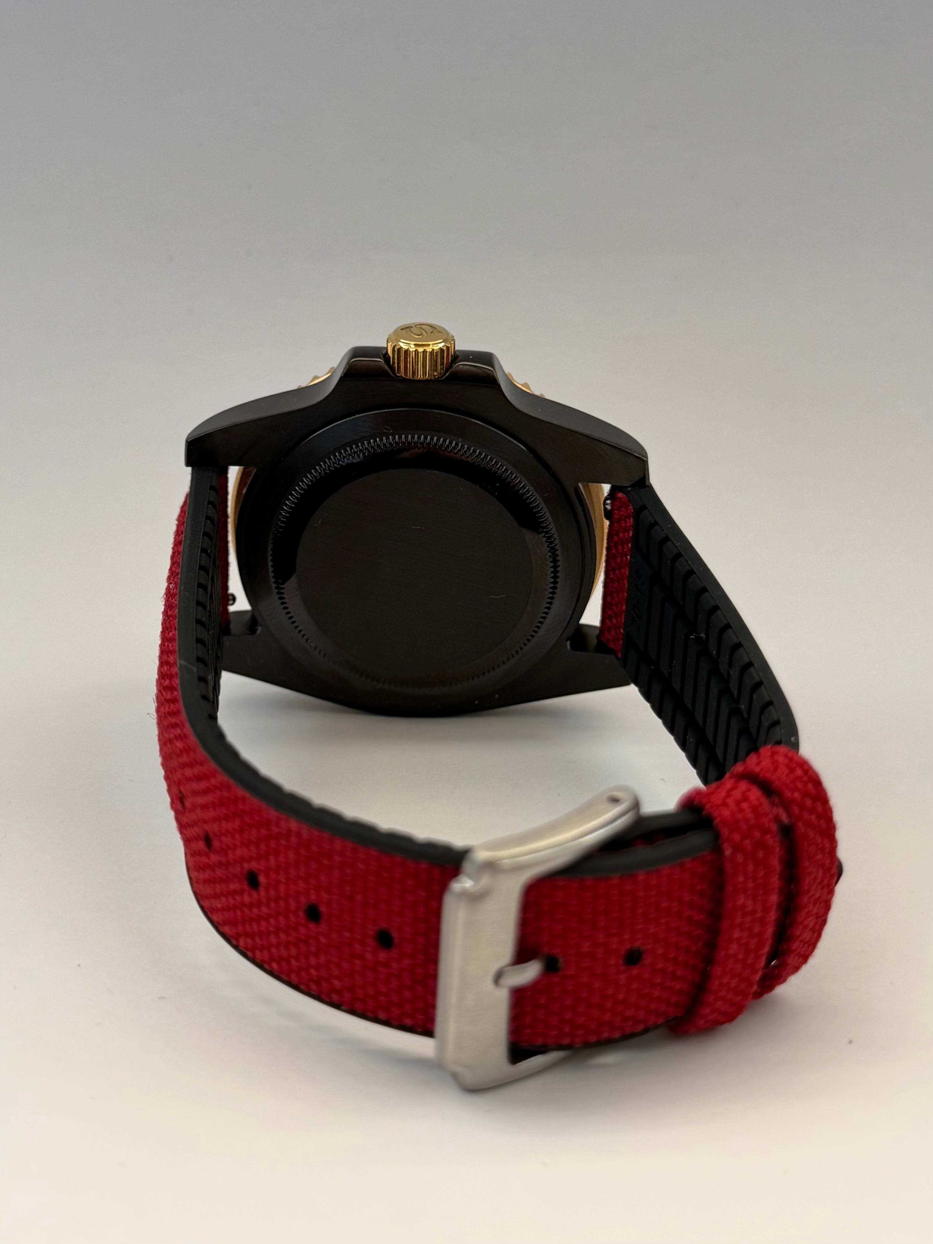 Submariner Mod SKX Red Street Fighter