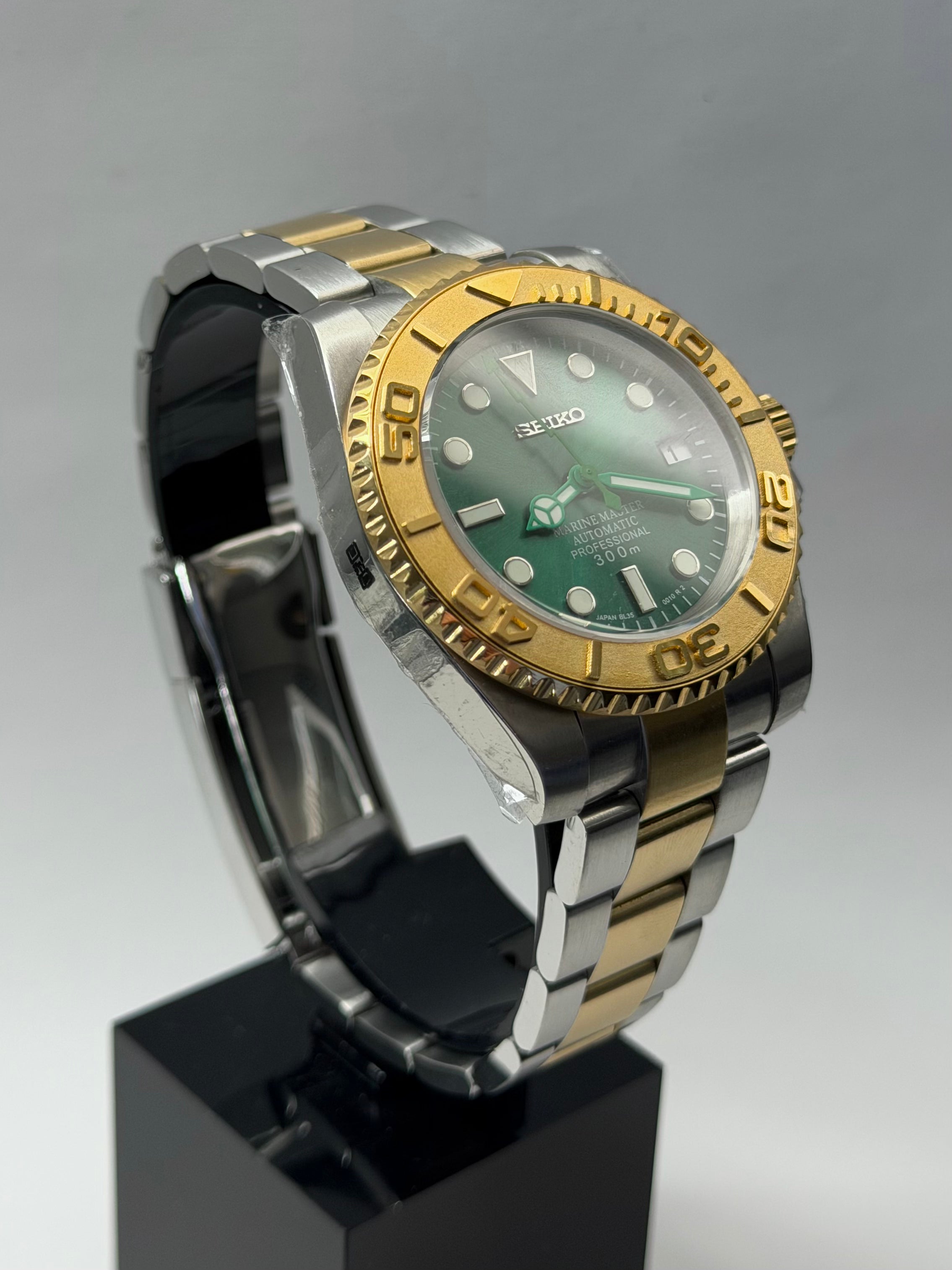Submariner Mod Two Tones Green