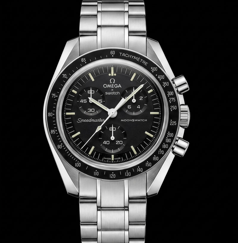 MOD Moonswatch Black Steel