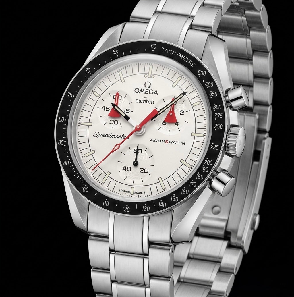 MOD Moonswatch White Racing