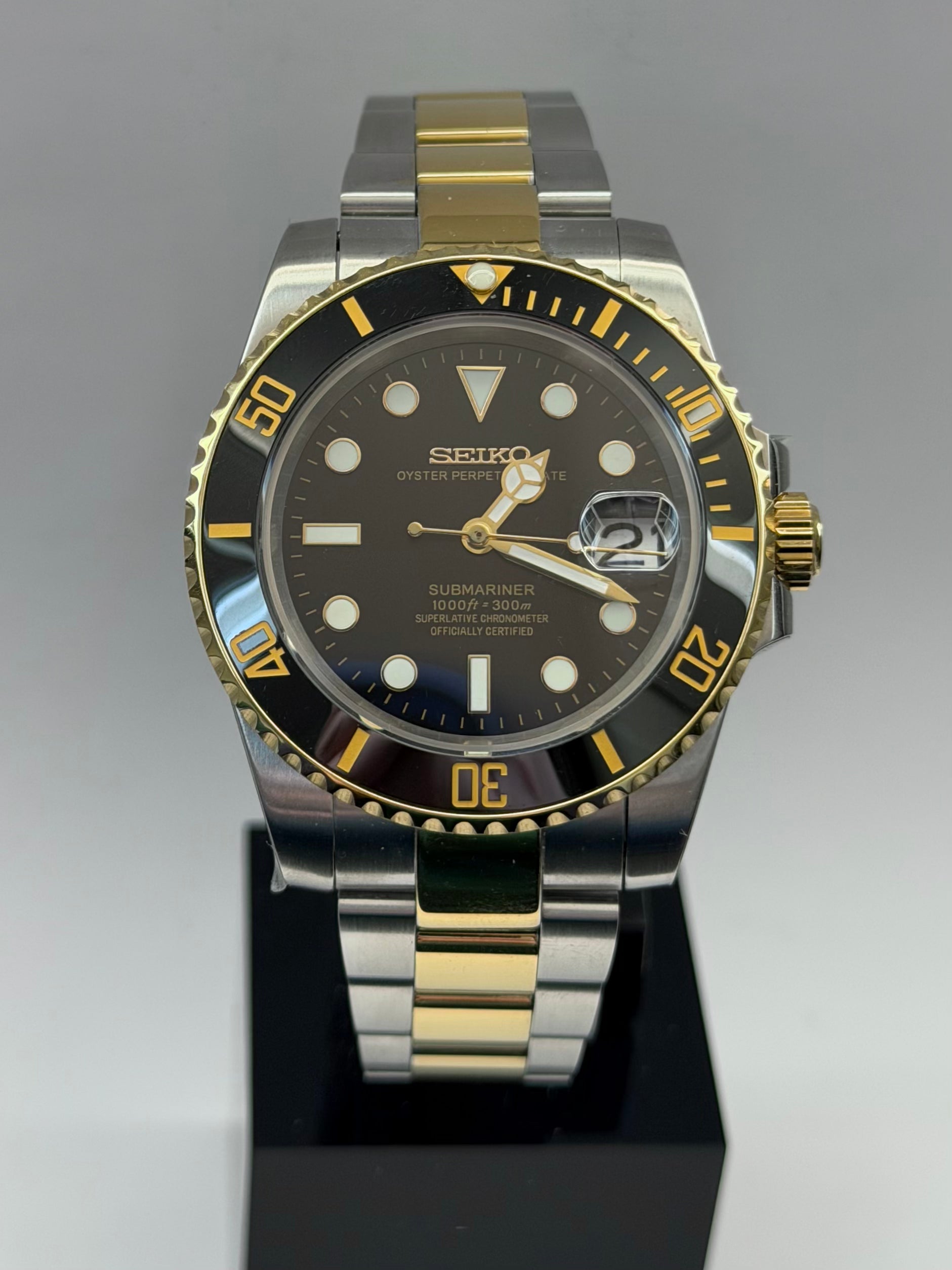 Submariner Mod Black Two Tones