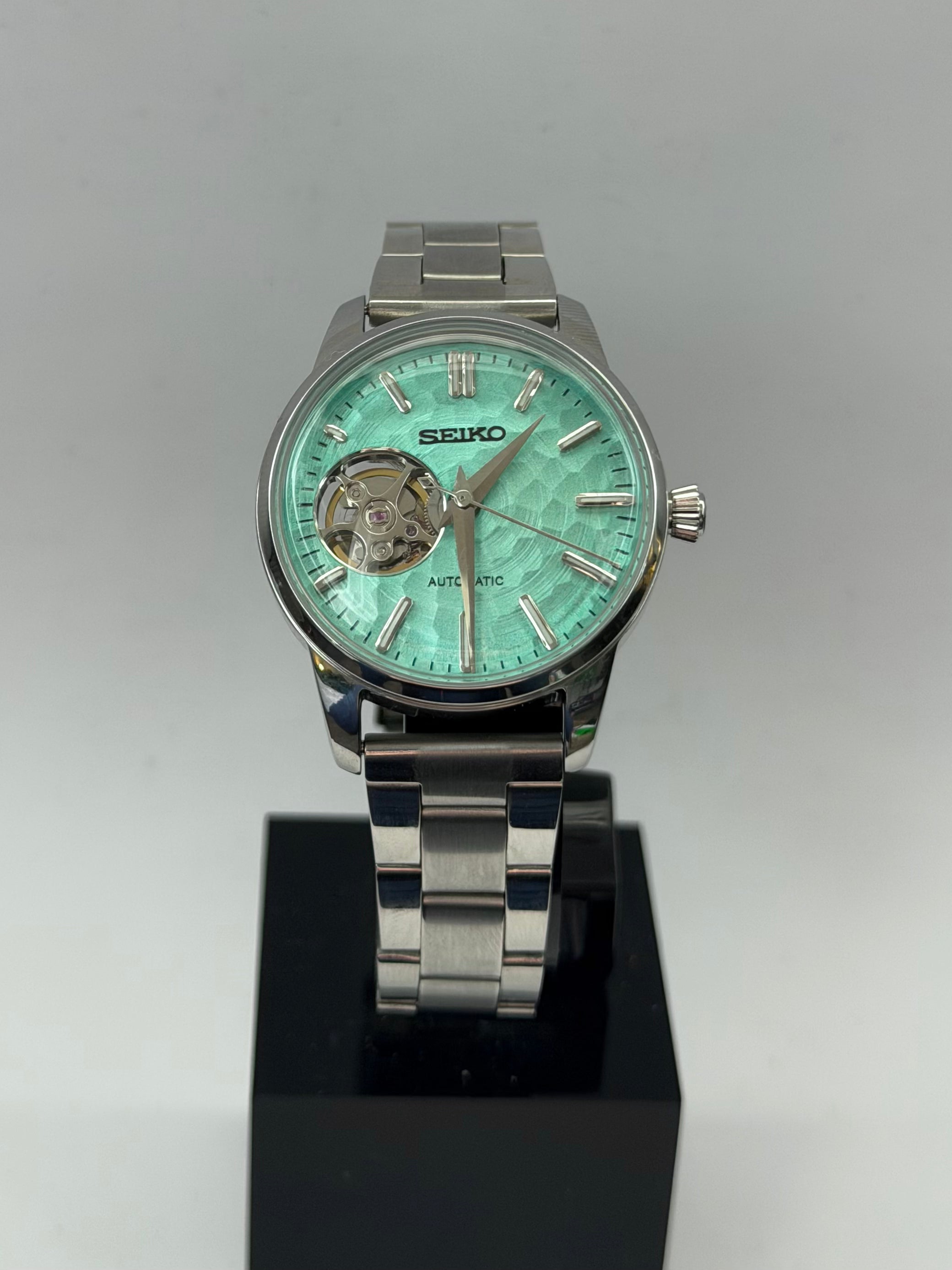 Presage Mod Rose Gold Open Heart Tiffany