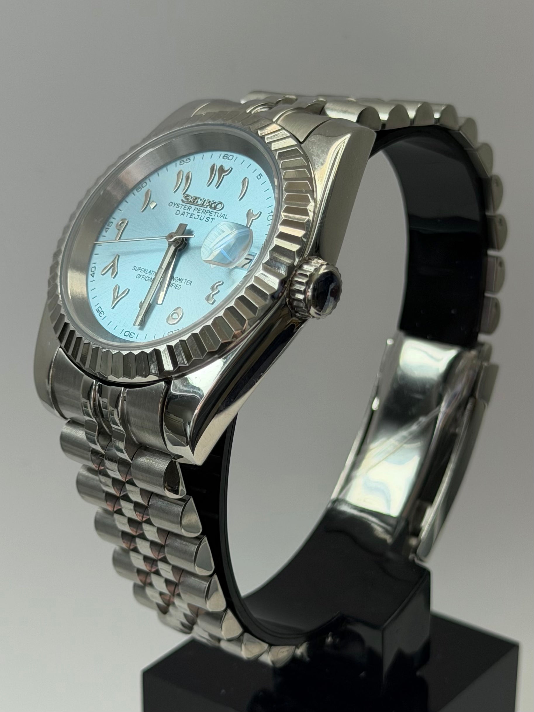 Datejust Mod Arabic Blue