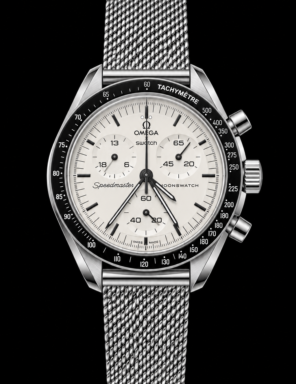MOD Moonswatch 1965 Silver