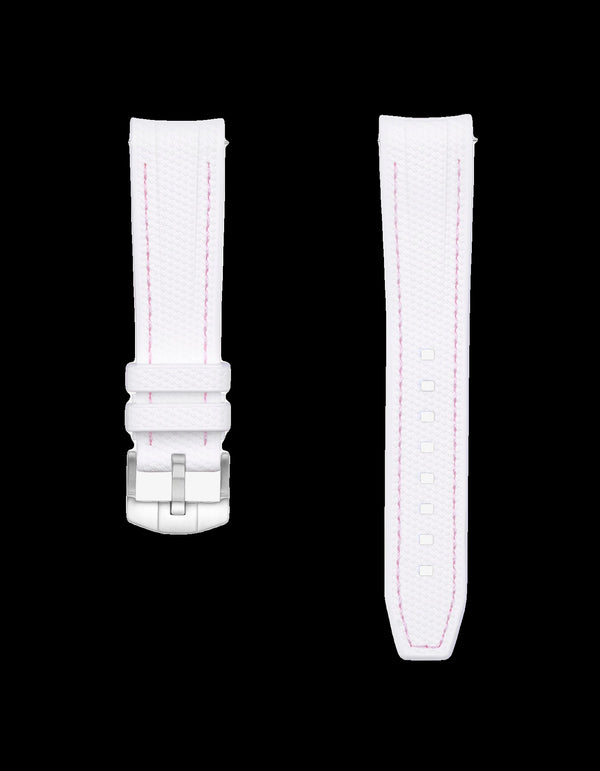 Correa Nylon blanca