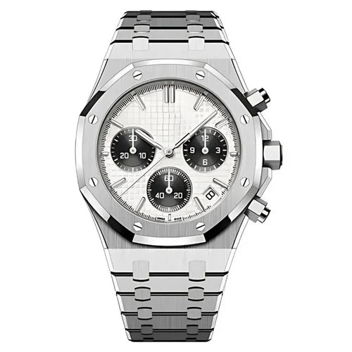 VOAK Mod White Chronograph