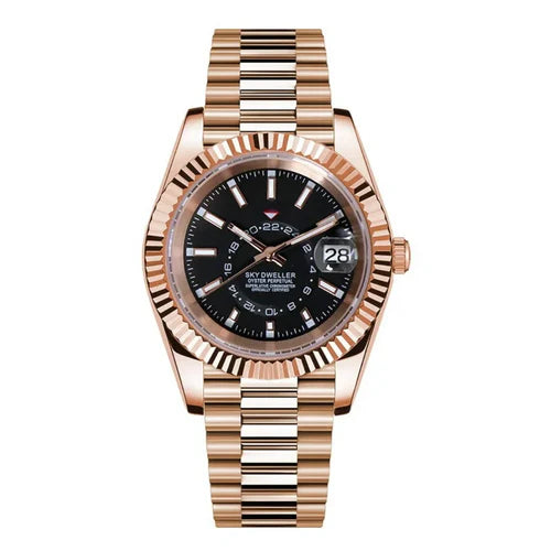 Vatejust Mod Sky Dweller Gold Black